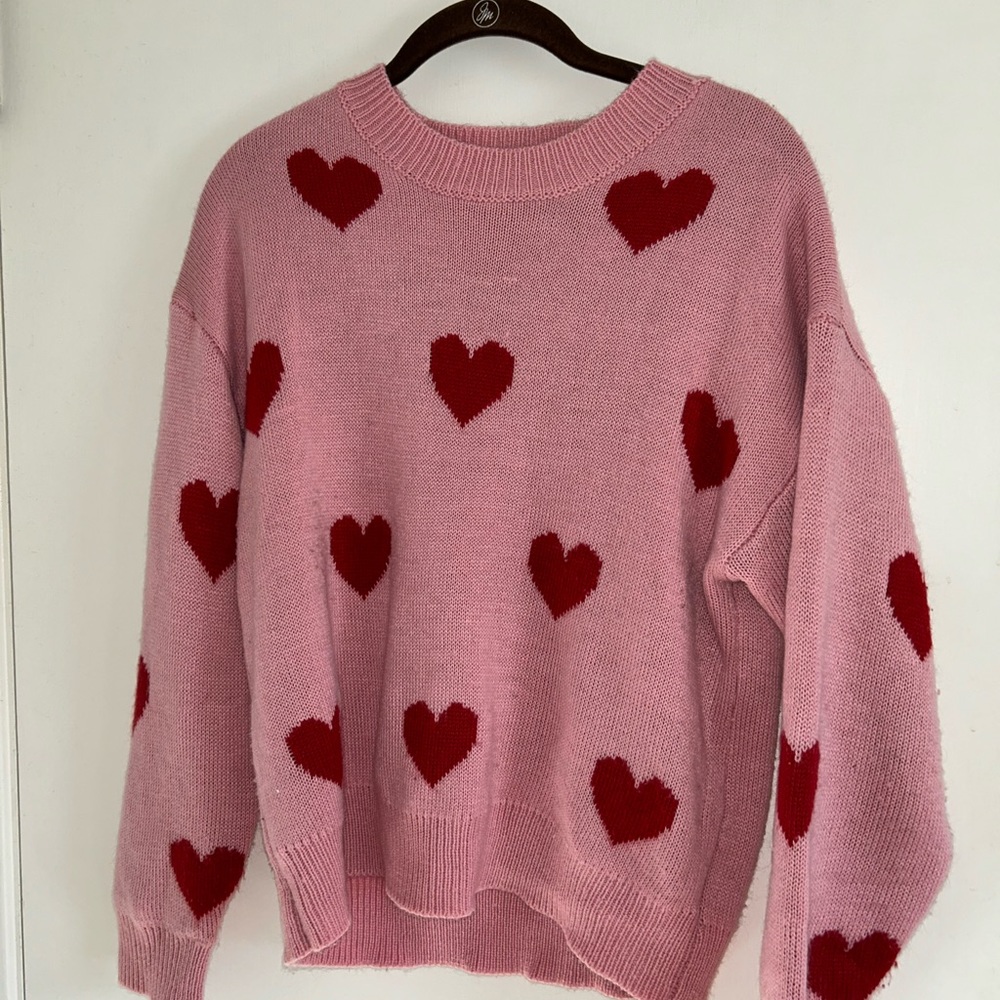 Heart sweater